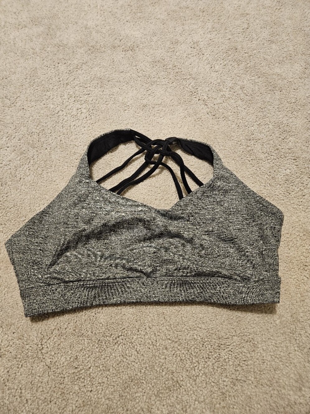 Forever 21 Black Strappy Bralette